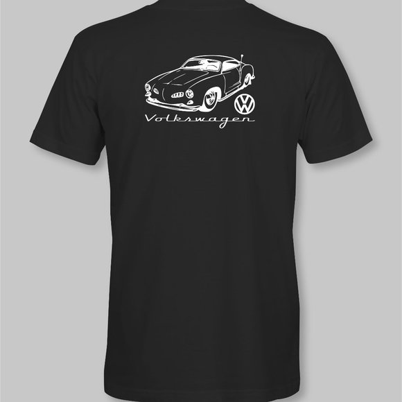 Volkswagen VW Karmann Ghia Retro T-Shirt - New - Picture 6 of 10